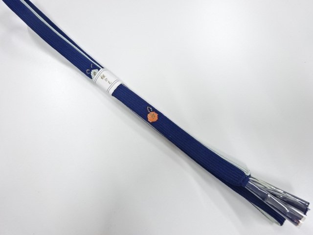 JAPANESE KIMONO / UNUSED KOREI HAND-TIED OBIJIME